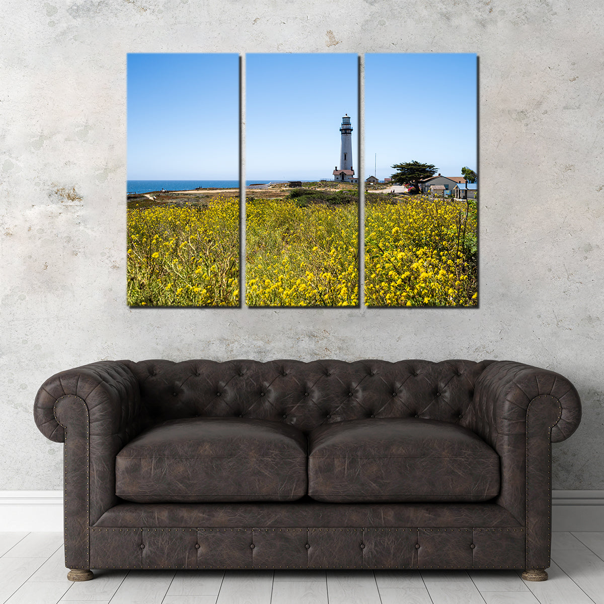 Pacific Coast Hwy Lighthouse Wall Art