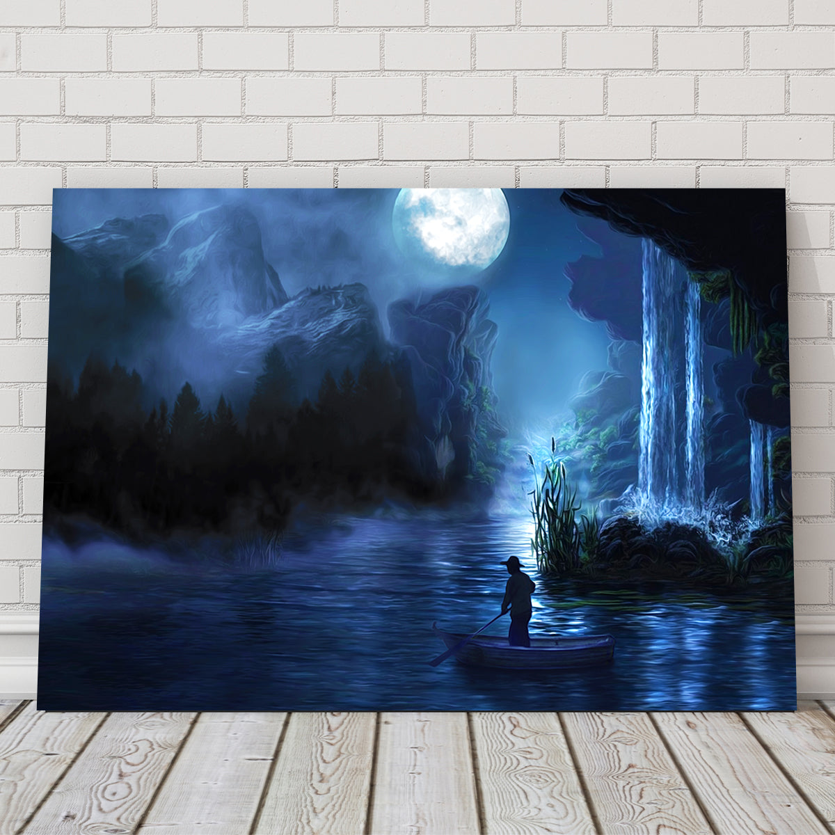 Paddle at Night Wall Art