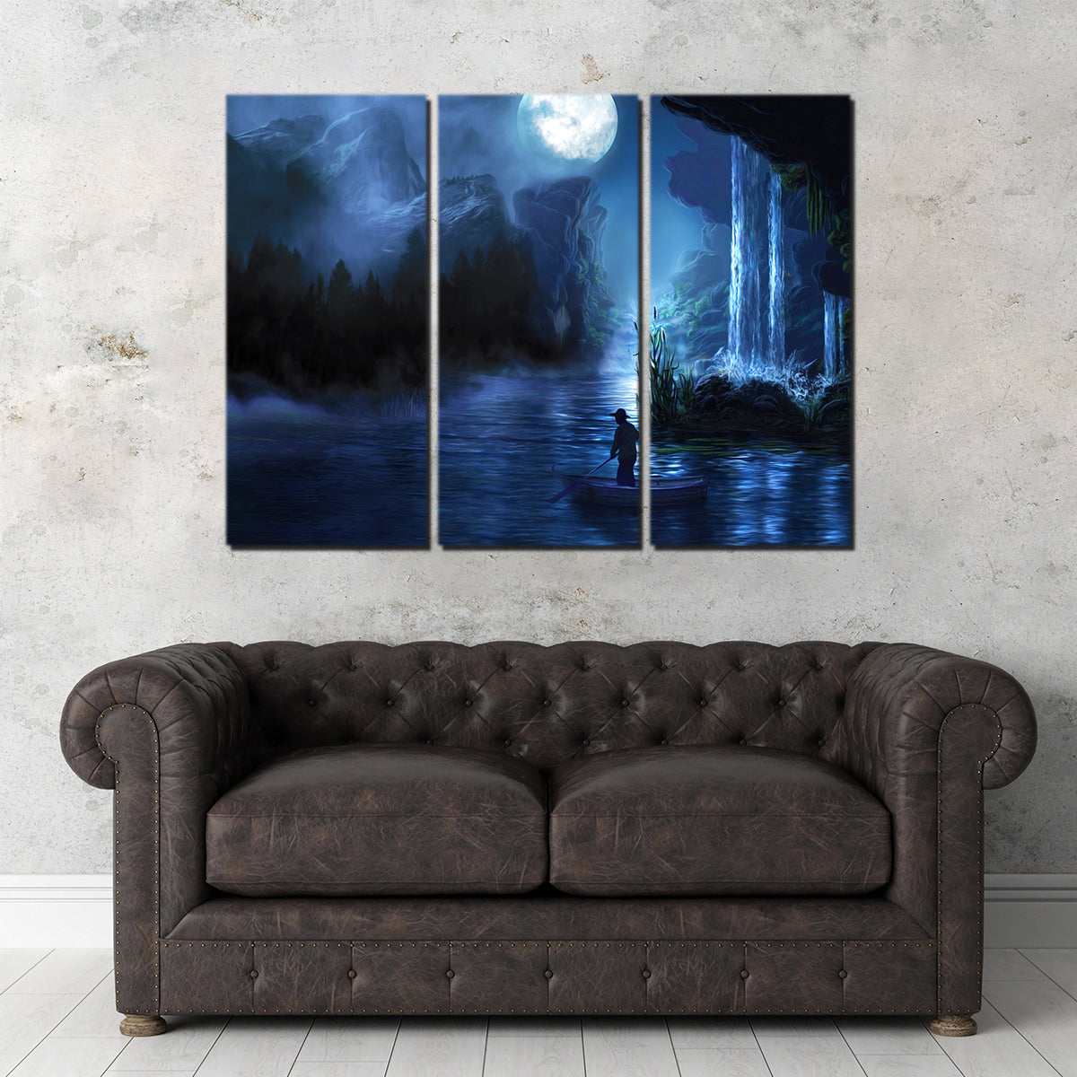 Paddle at Night Wall Art