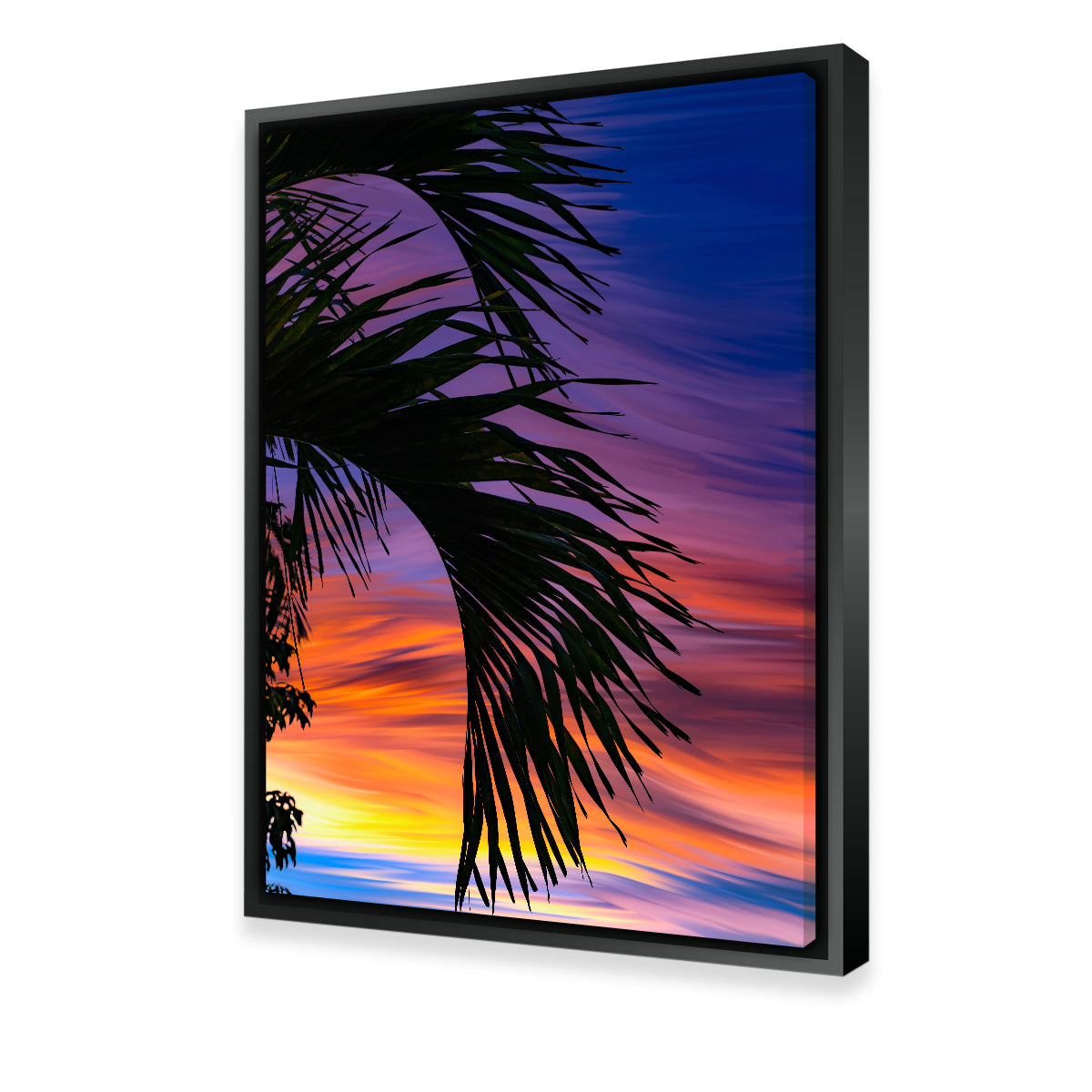 Painted Palm Wall Art