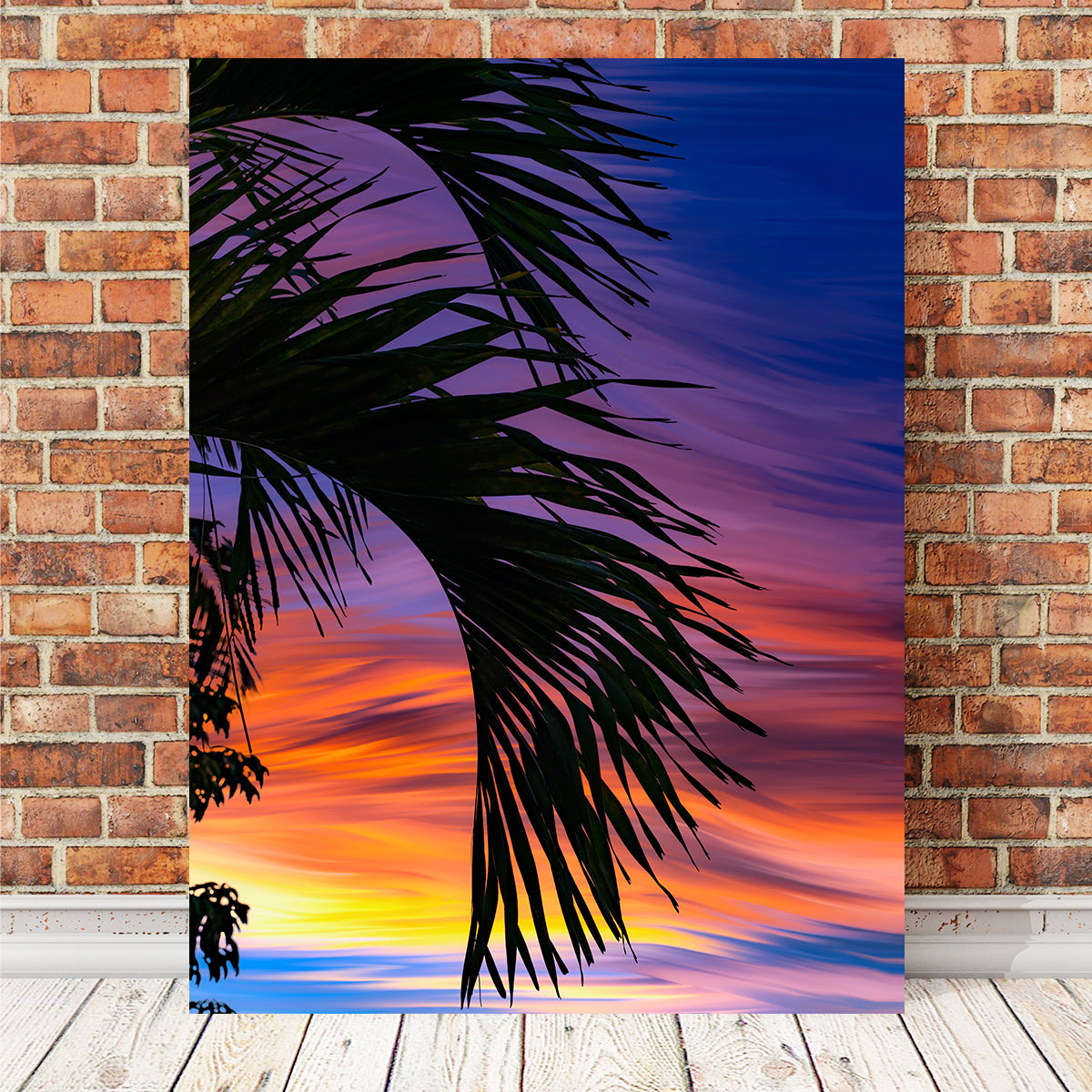 Painted Palm Wall Art