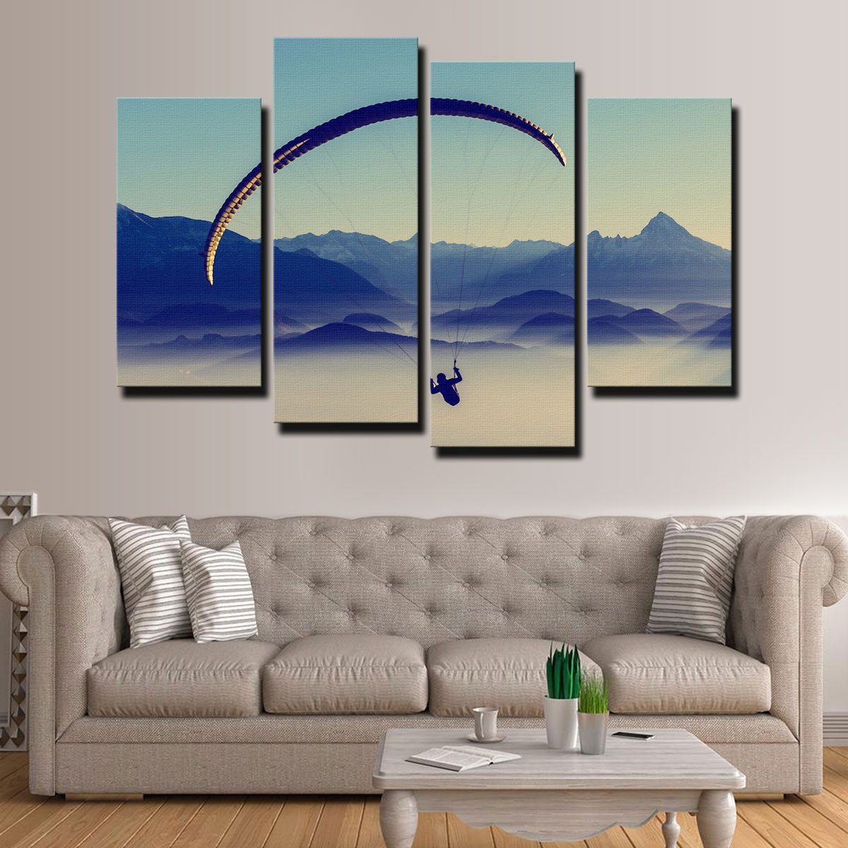 Paragliding Wall Art