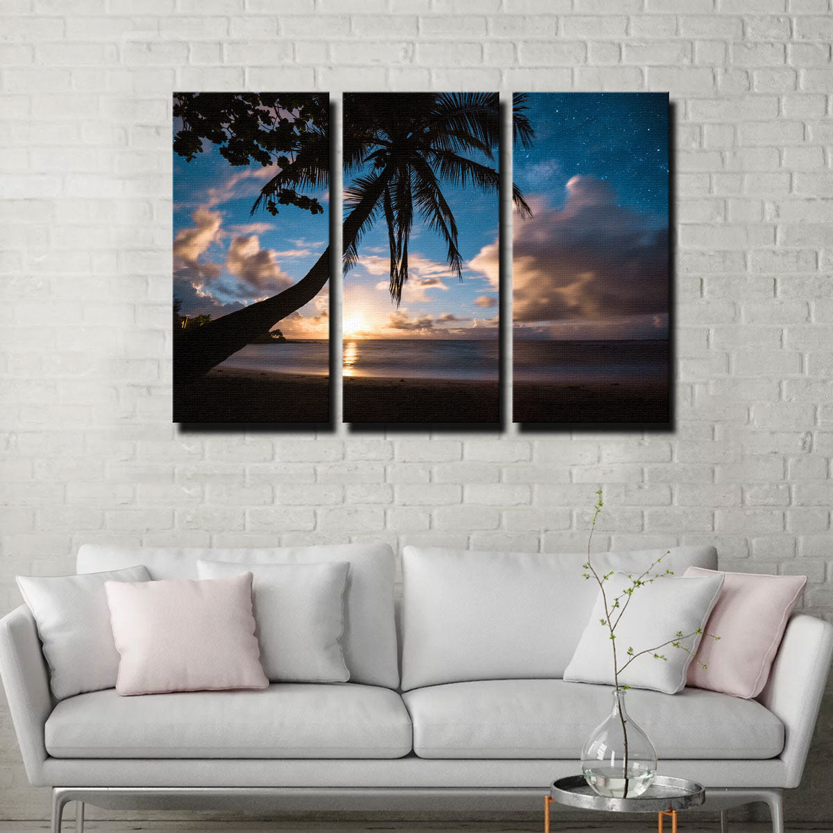 Paradise at Night Wall Art