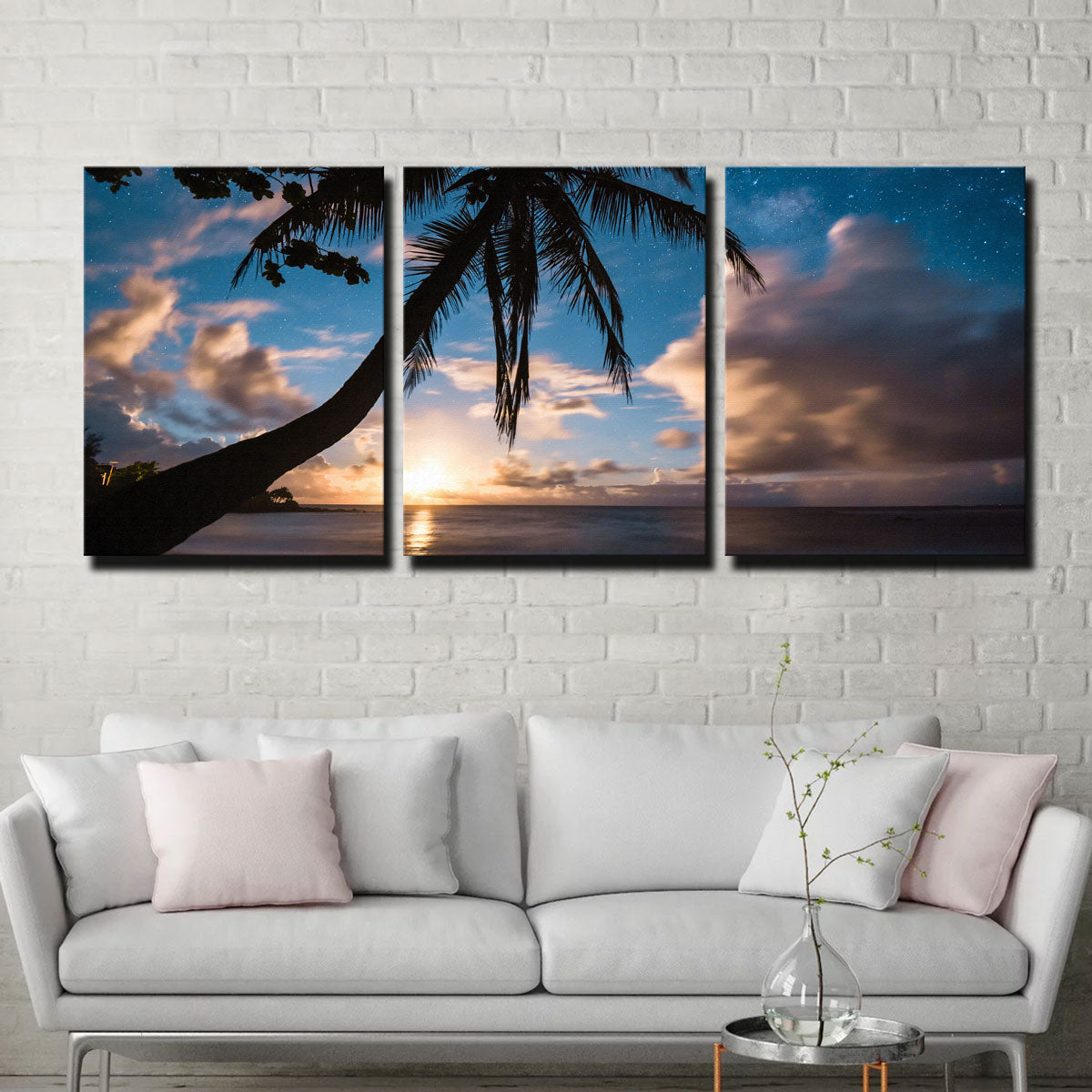 Paradise at Night Wall Art