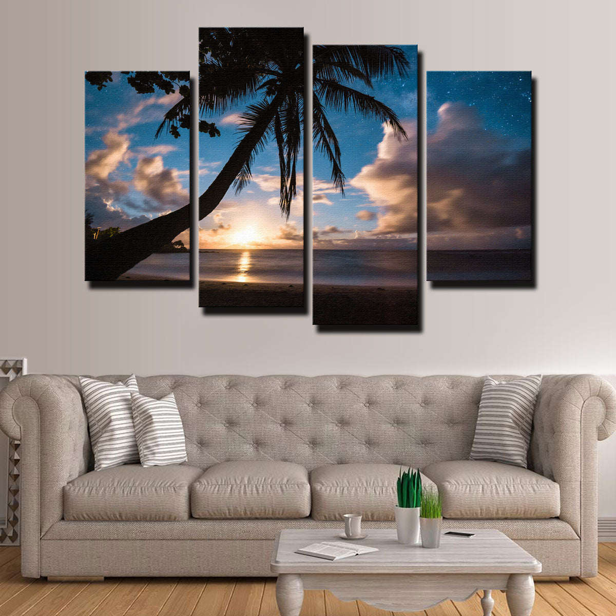 Paradise at Night Wall Art