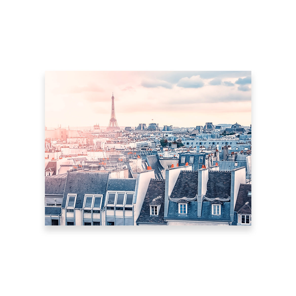 Paris Roofs Wall Art