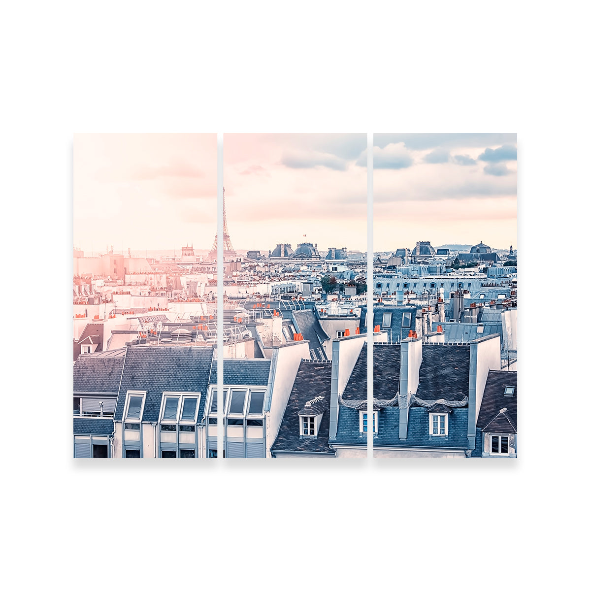 Paris Roofs Wall Art