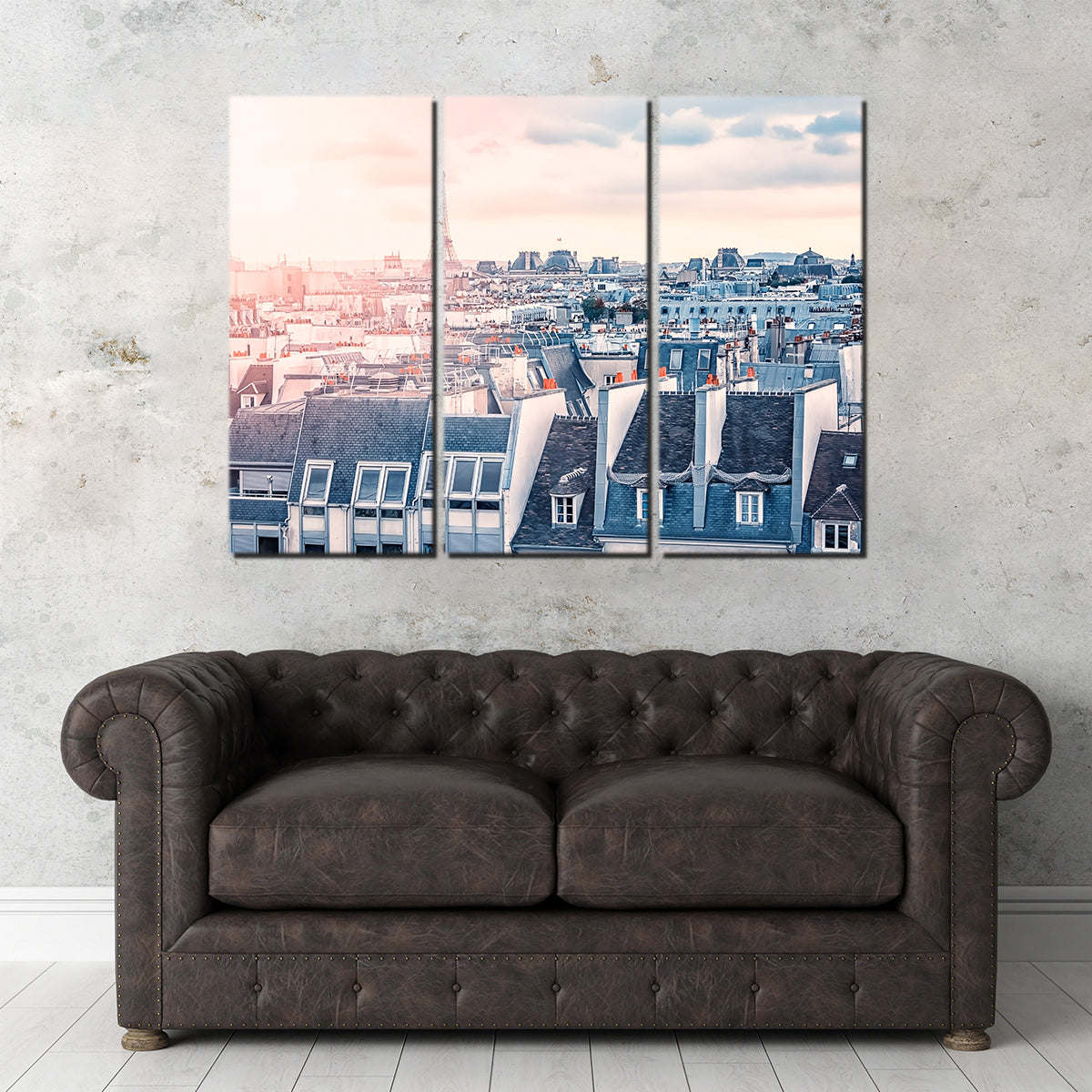 Paris Roofs Wall Art