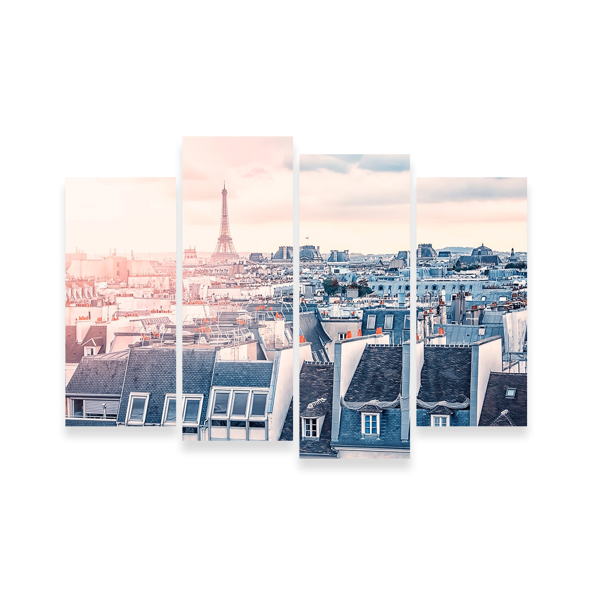 Paris Roofs Wall Art
