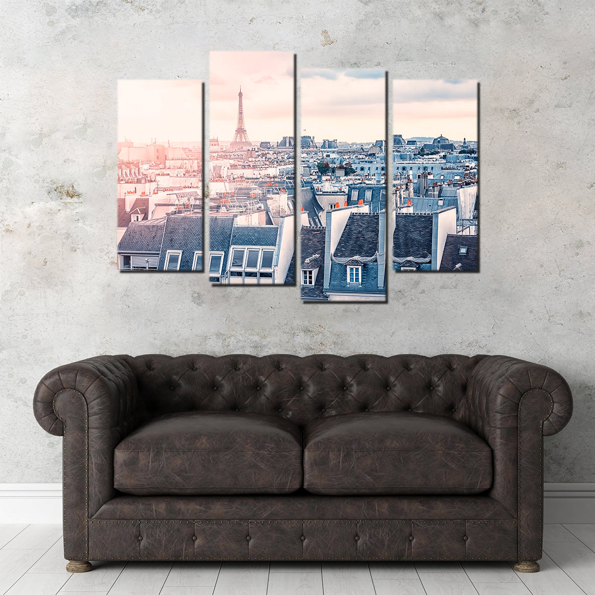 Paris Roofs Wall Art