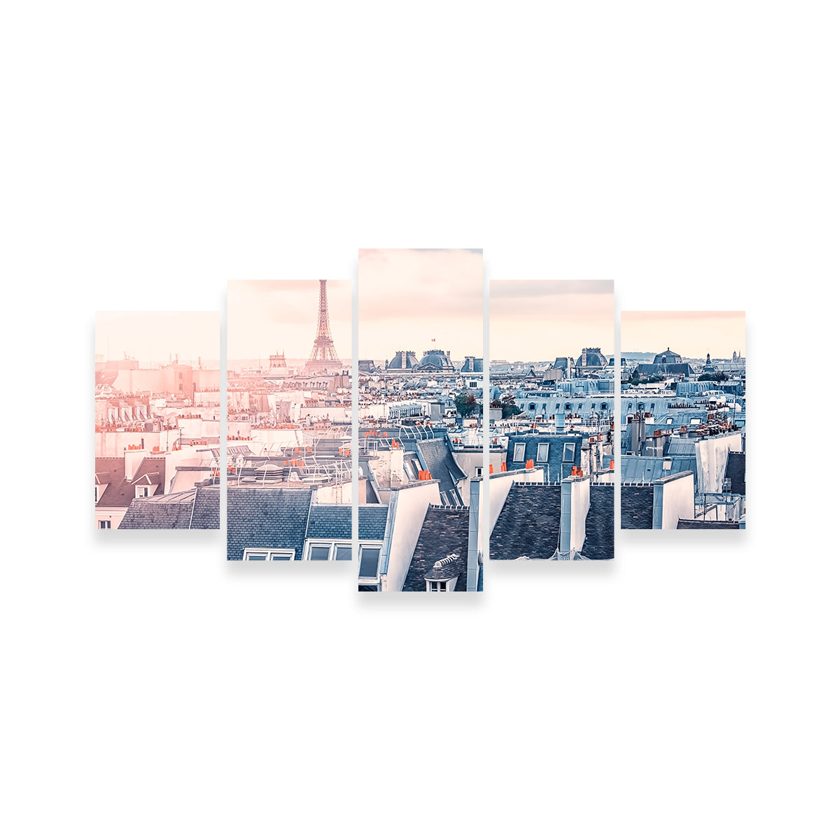 Paris Roofs Wall Art