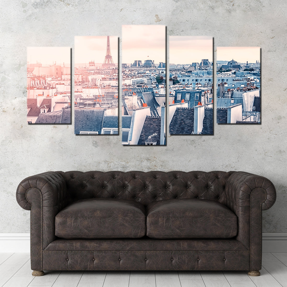 Paris Roofs Wall Art