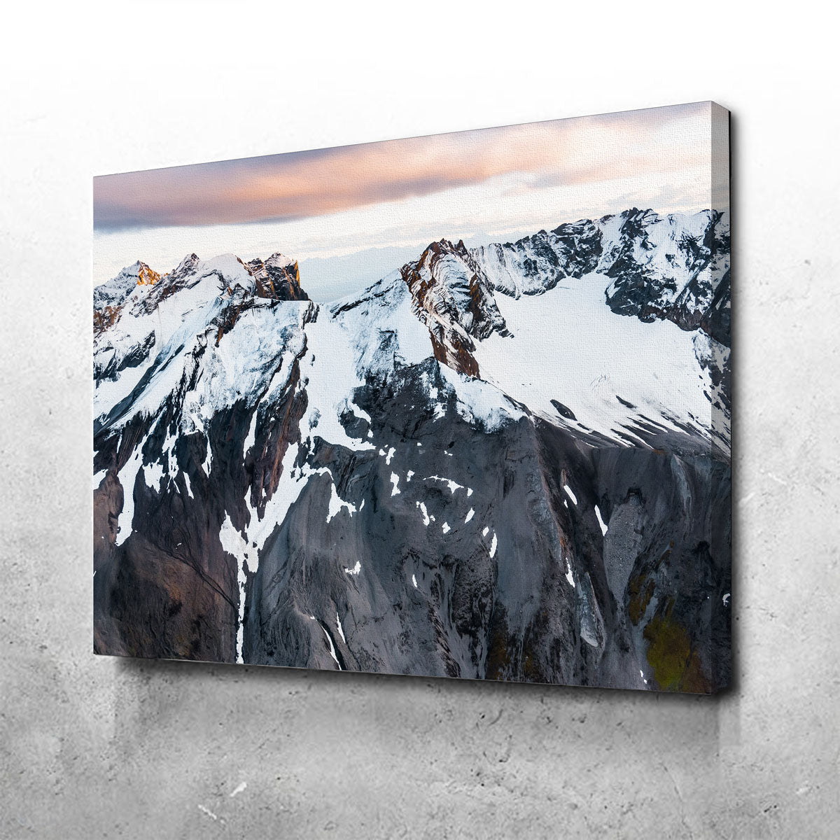 Pastel Mountaintop Wall Art