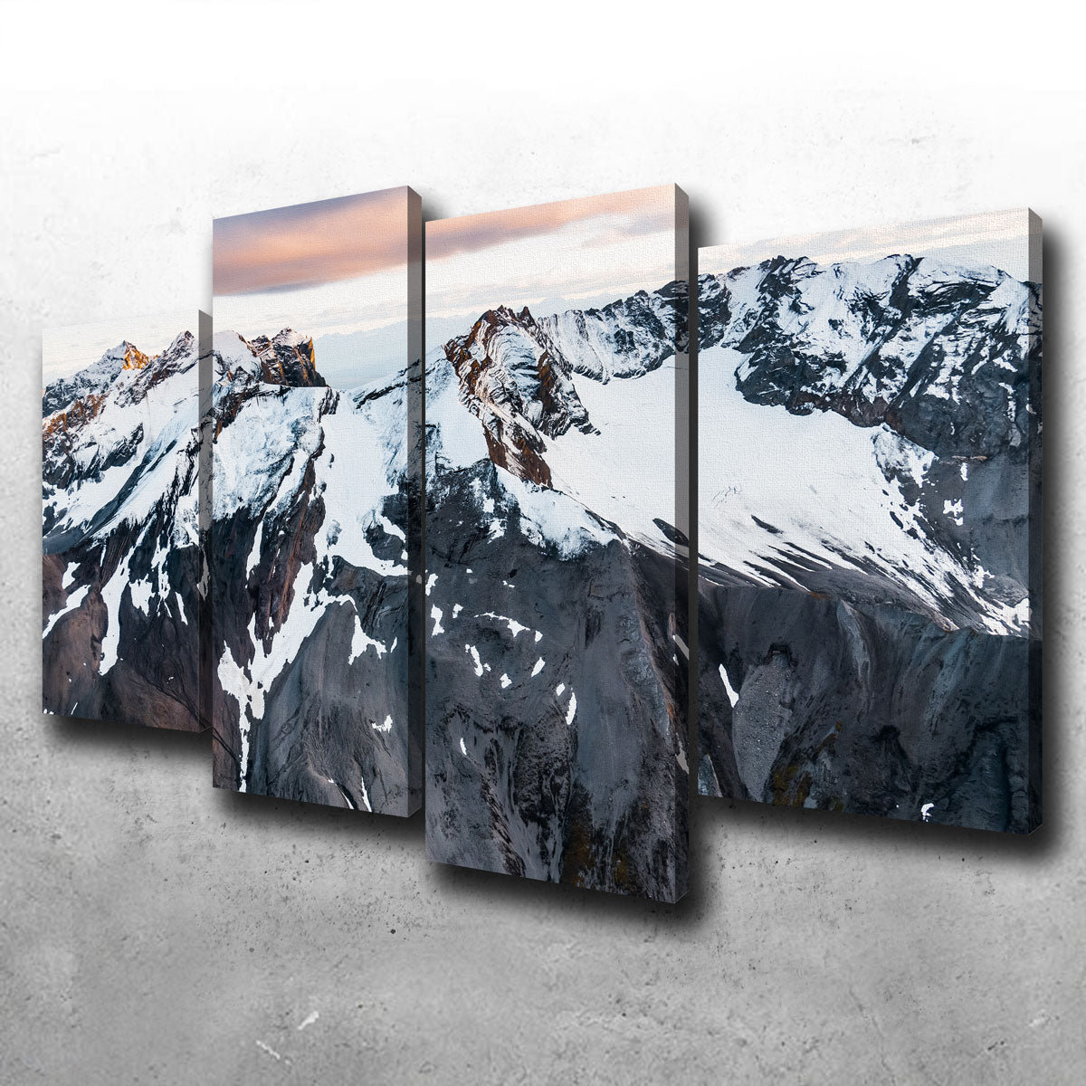 Pastel Mountaintop Wall Art