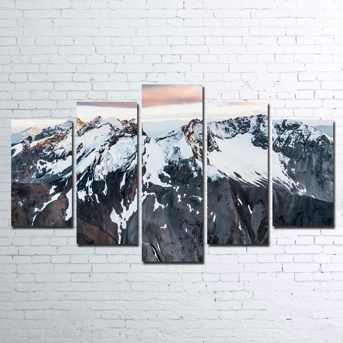 Pastel Mountaintop Wall Art