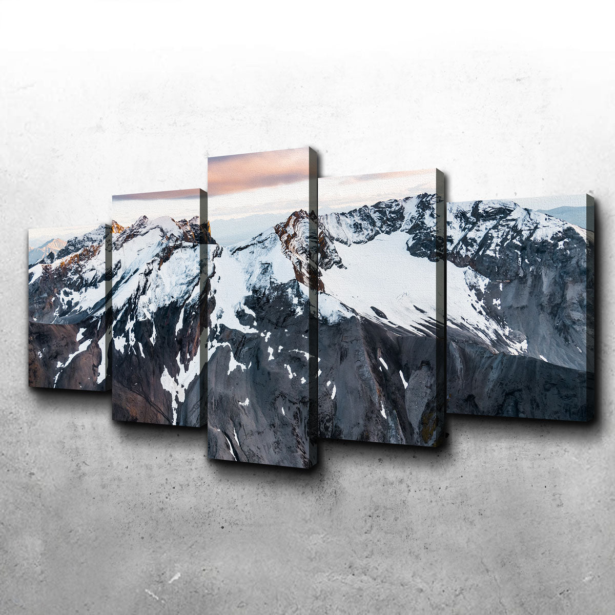 Pastel Mountaintop Wall Art