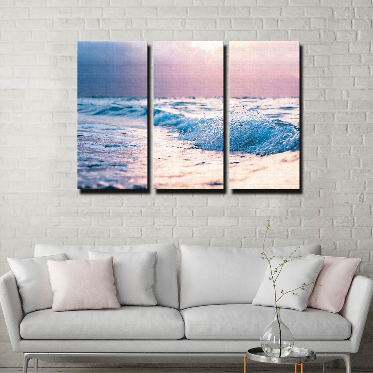 Pastel Waves Wall Art