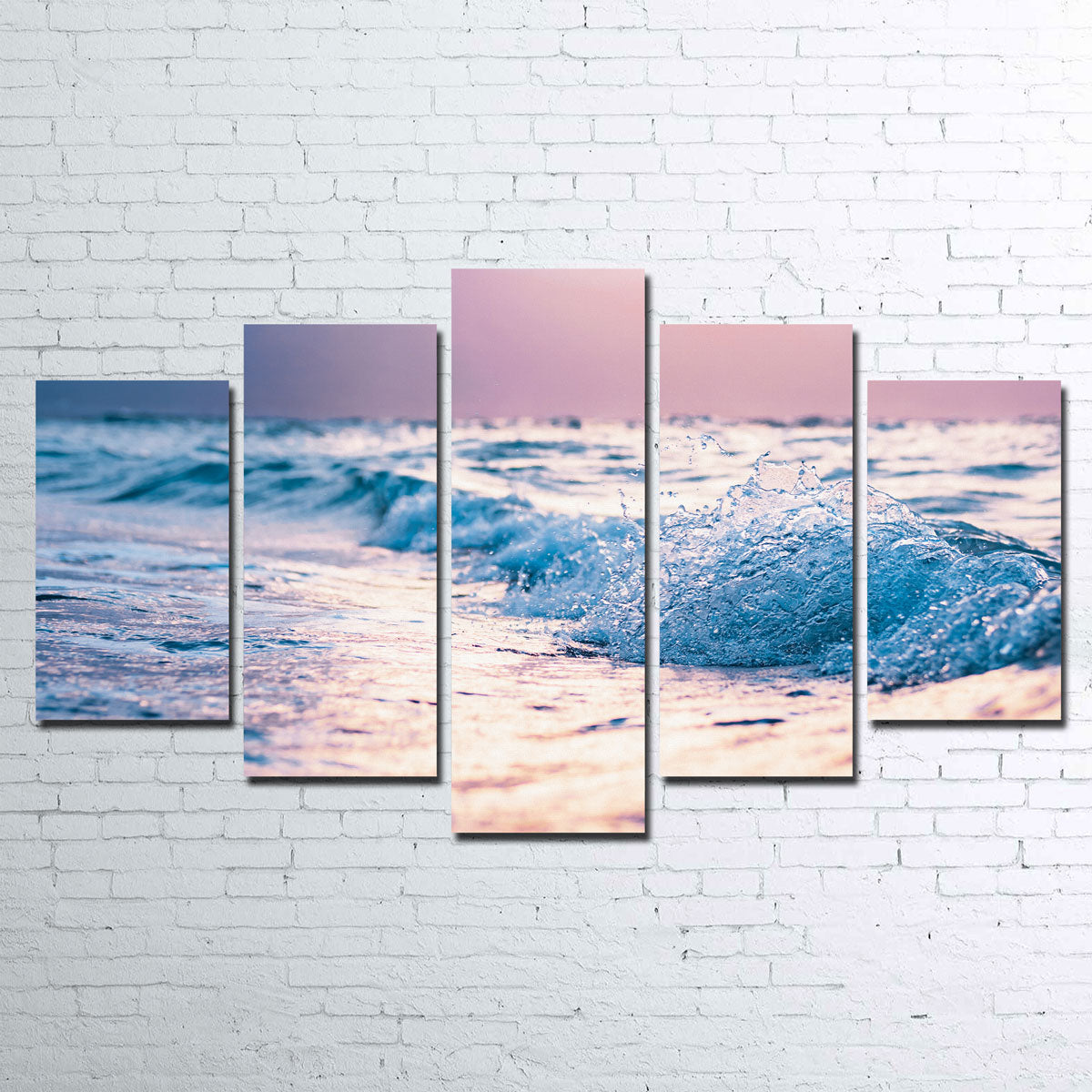 Pastel Waves Wall Art