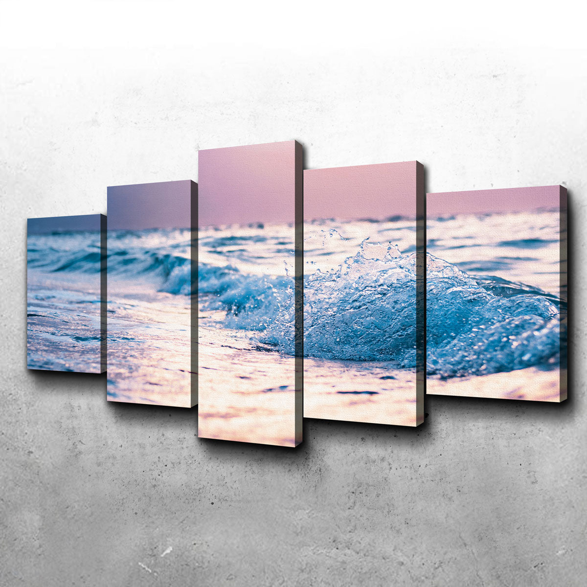 Pastel Waves Wall Art