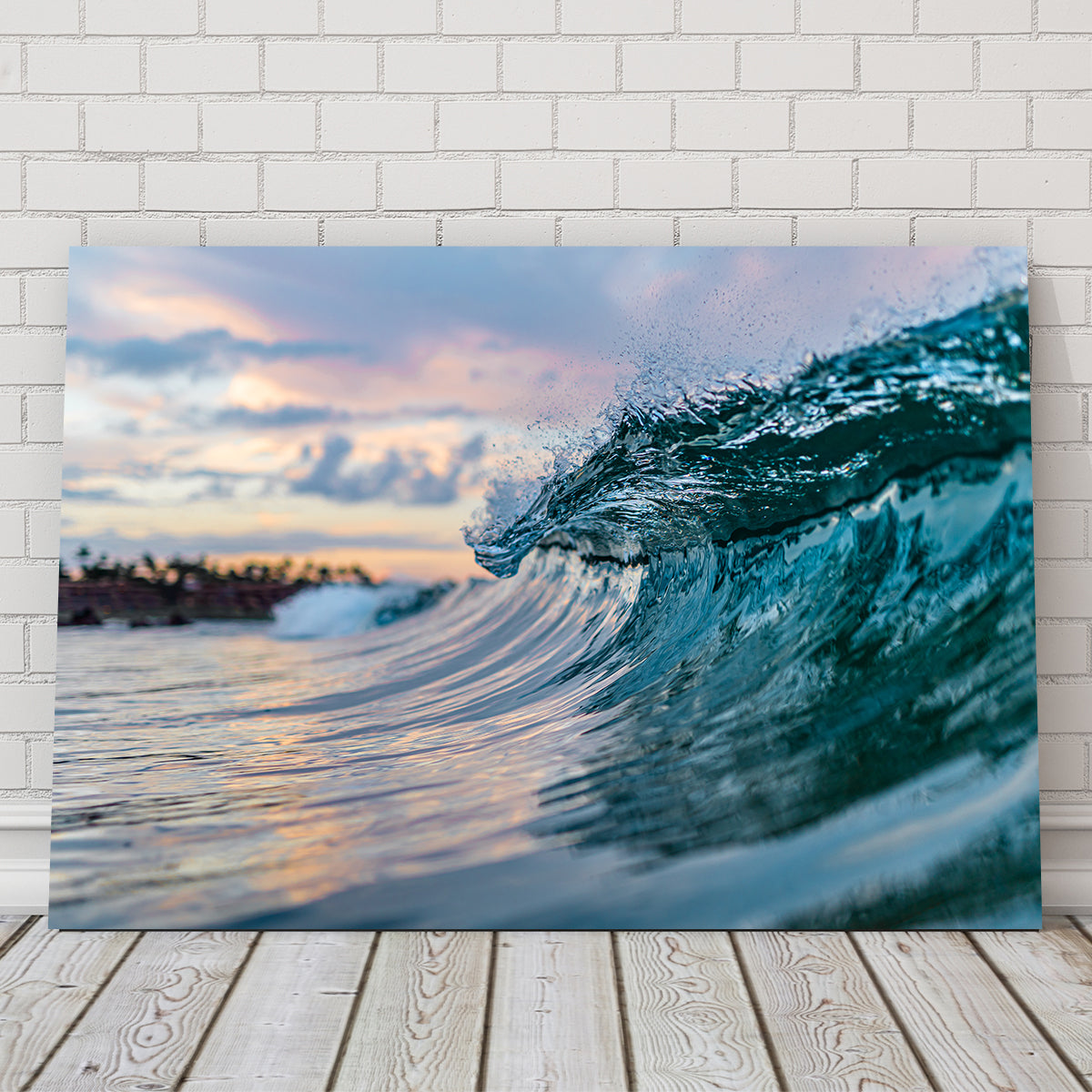 Pastel Wave Wall Art