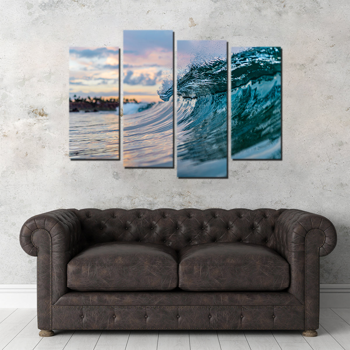 Pastel Wave Wall Art