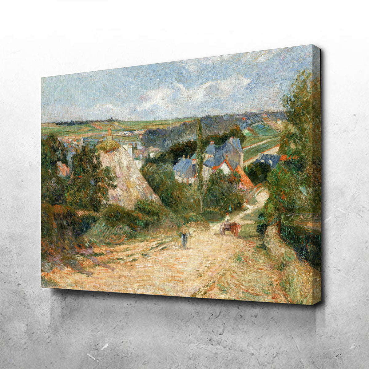 Entrance to the Village of Osny Wall Art