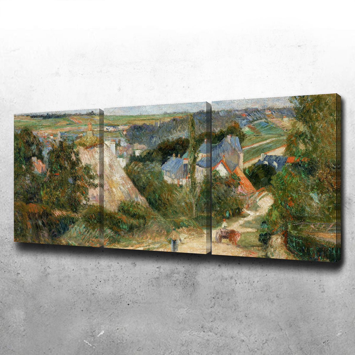 Entrance to the Village of Osny Wall Art