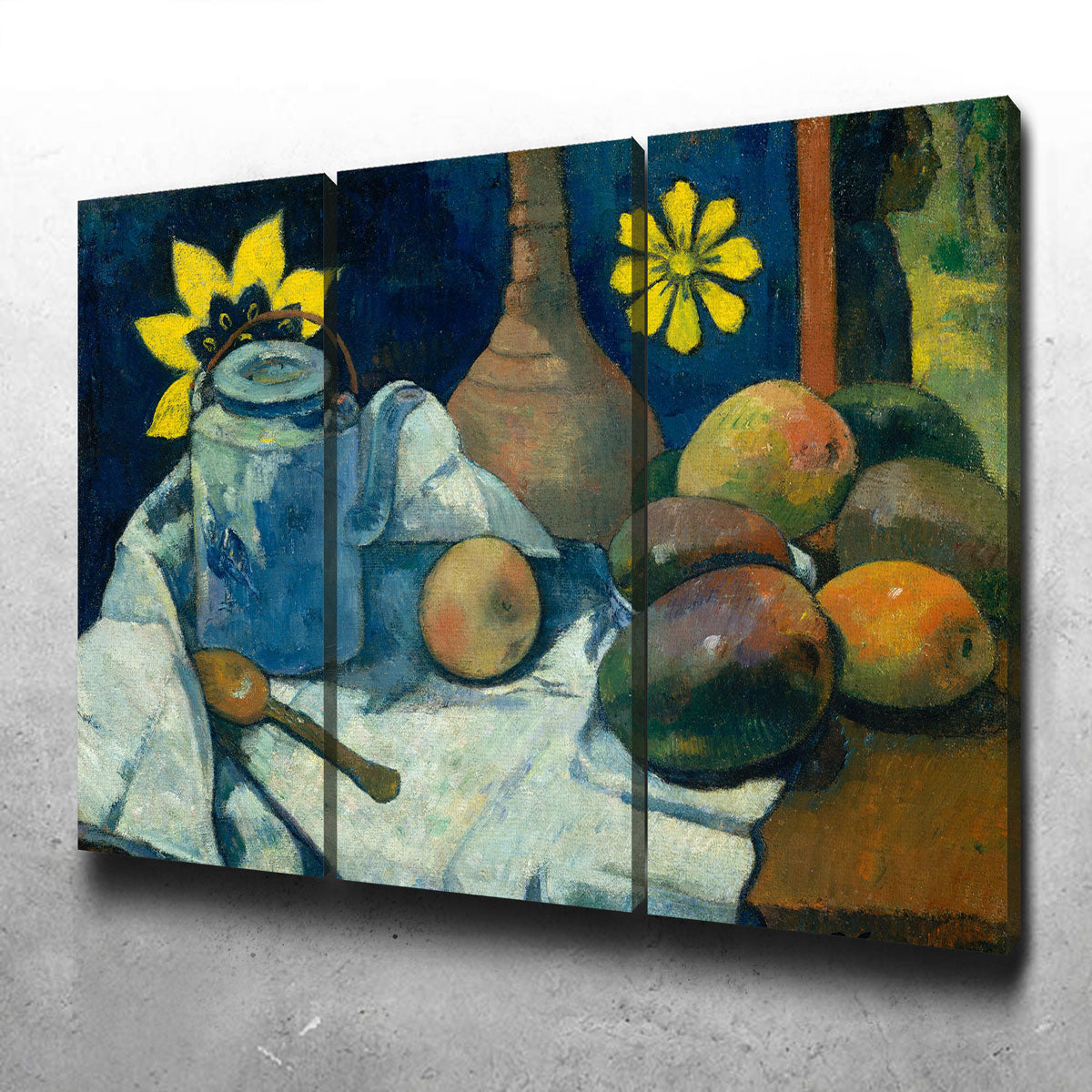 Still Life with Teapot and Fruit Wall Art