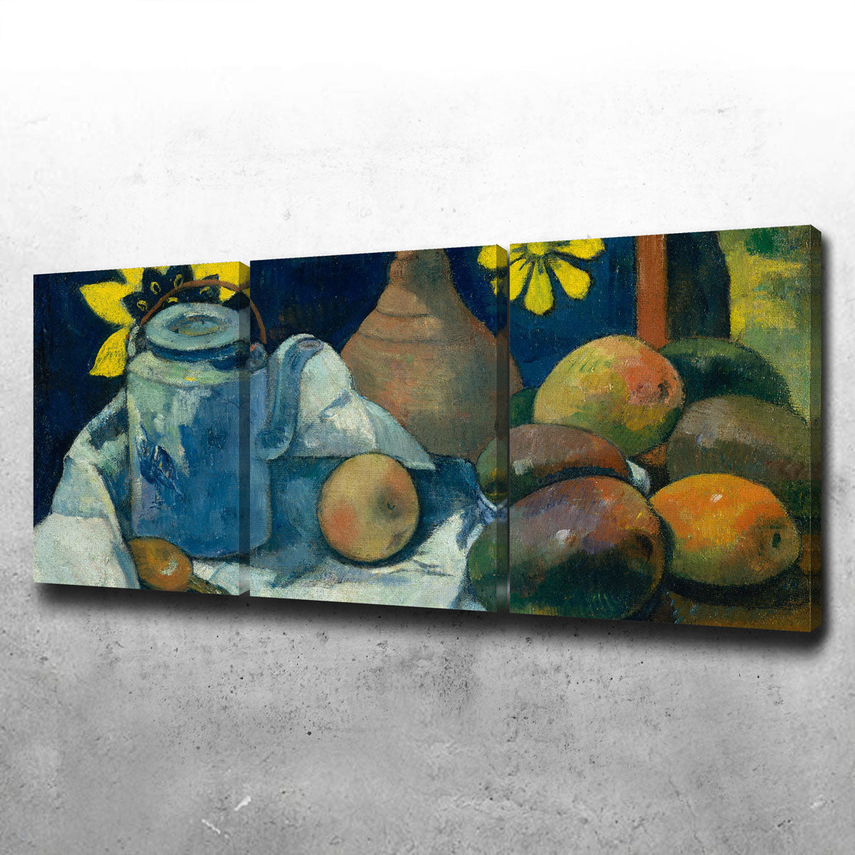 Still Life with Teapot and Fruit Wall Art