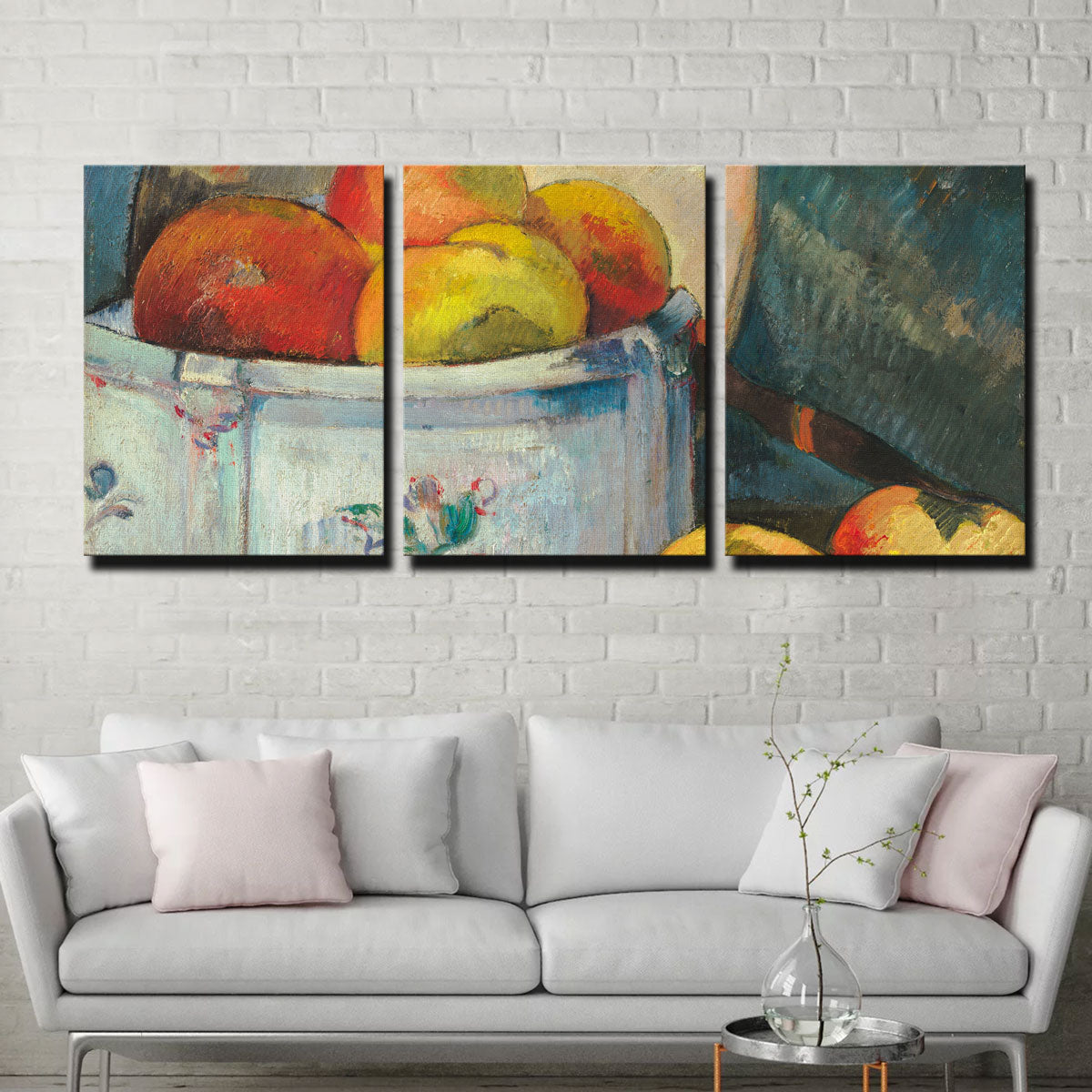 Still Life With Peaches Wall Art
