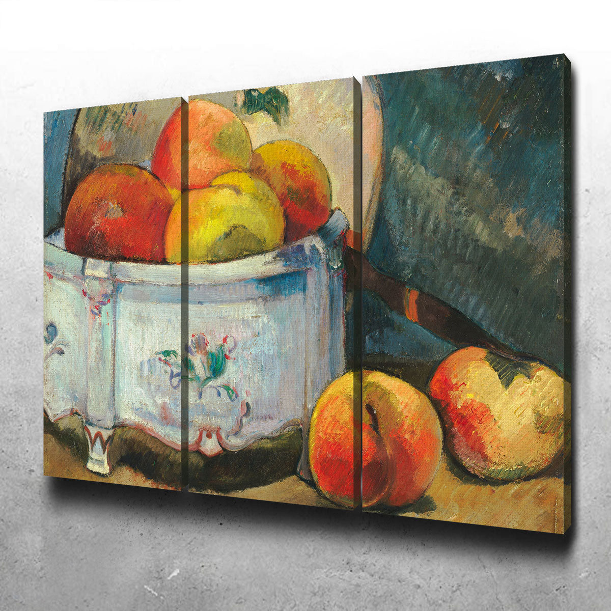 Still Life With Peaches Wall Art