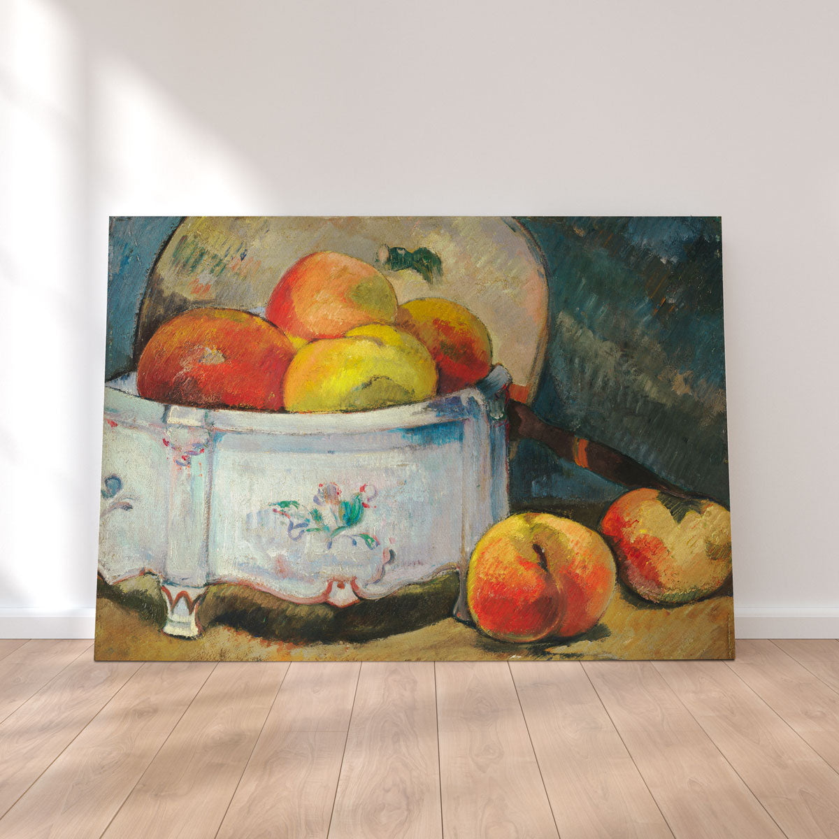 Still Life With Peaches Wall Art