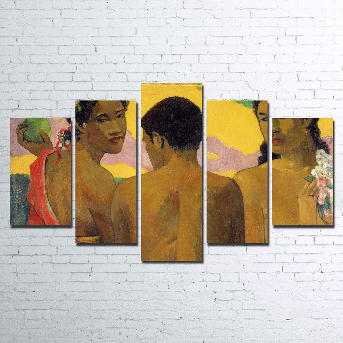 Three Tahitians Wall Art