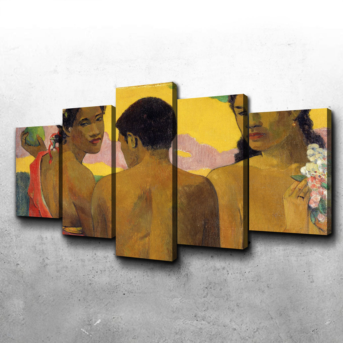 Three Tahitians Wall Art