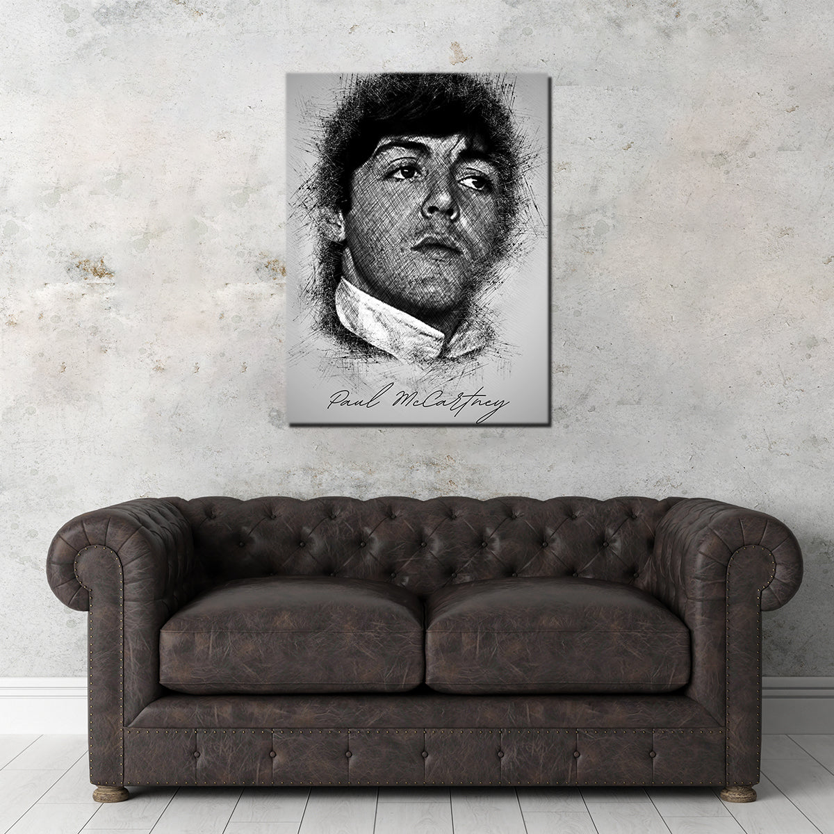 Paul McCartney Sketch Wall Art
