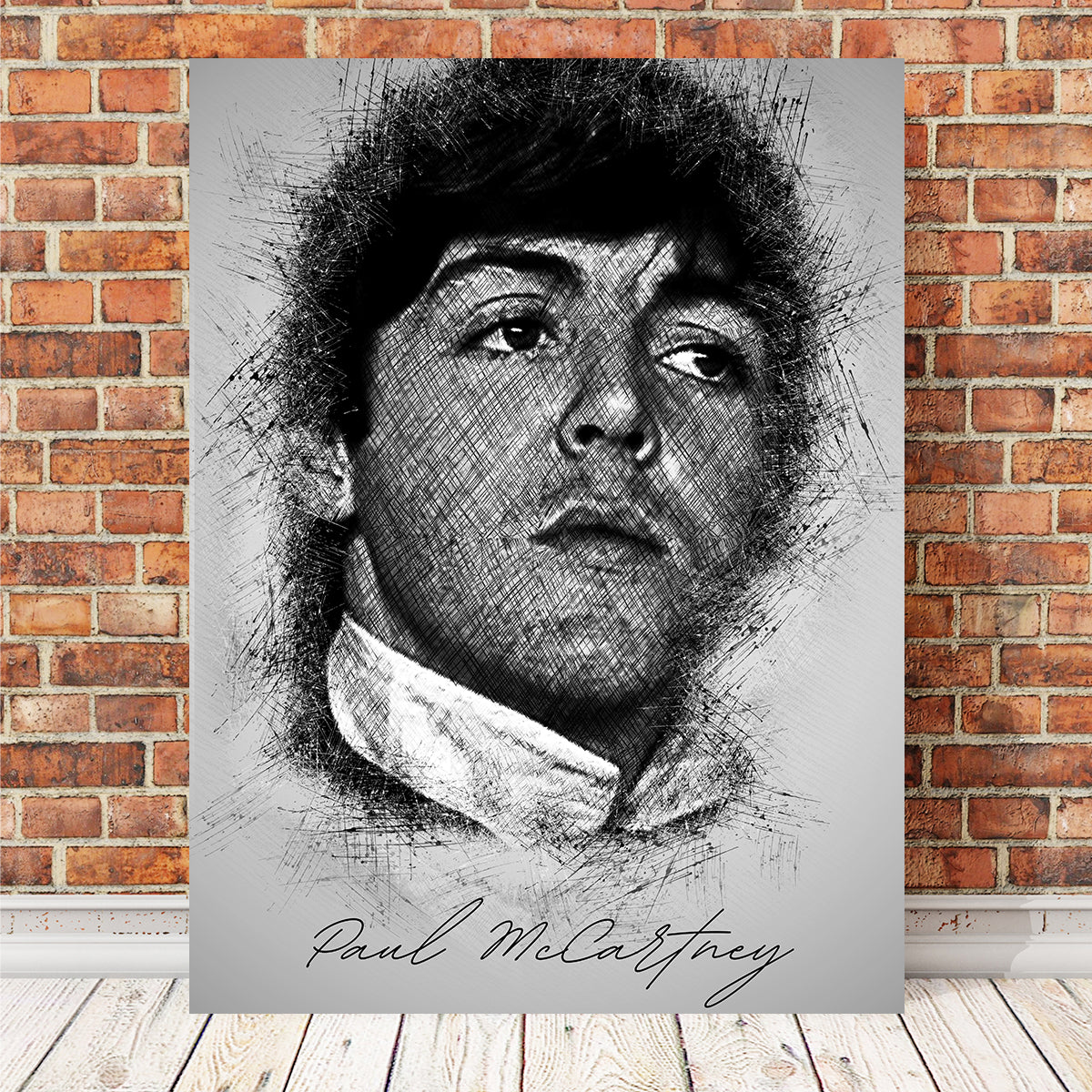 Paul McCartney Sketch Wall Art