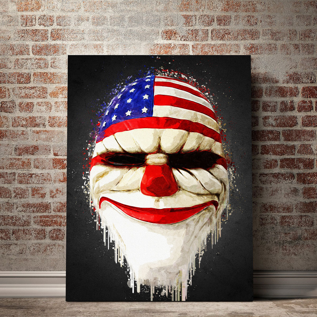 Payday 2 Portrait Wall Art
