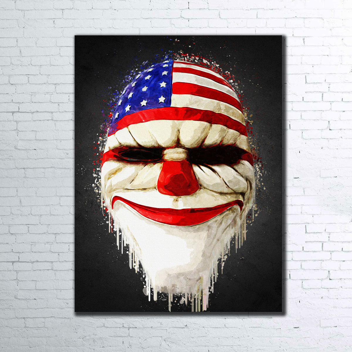 Payday 2 Portrait Wall Art