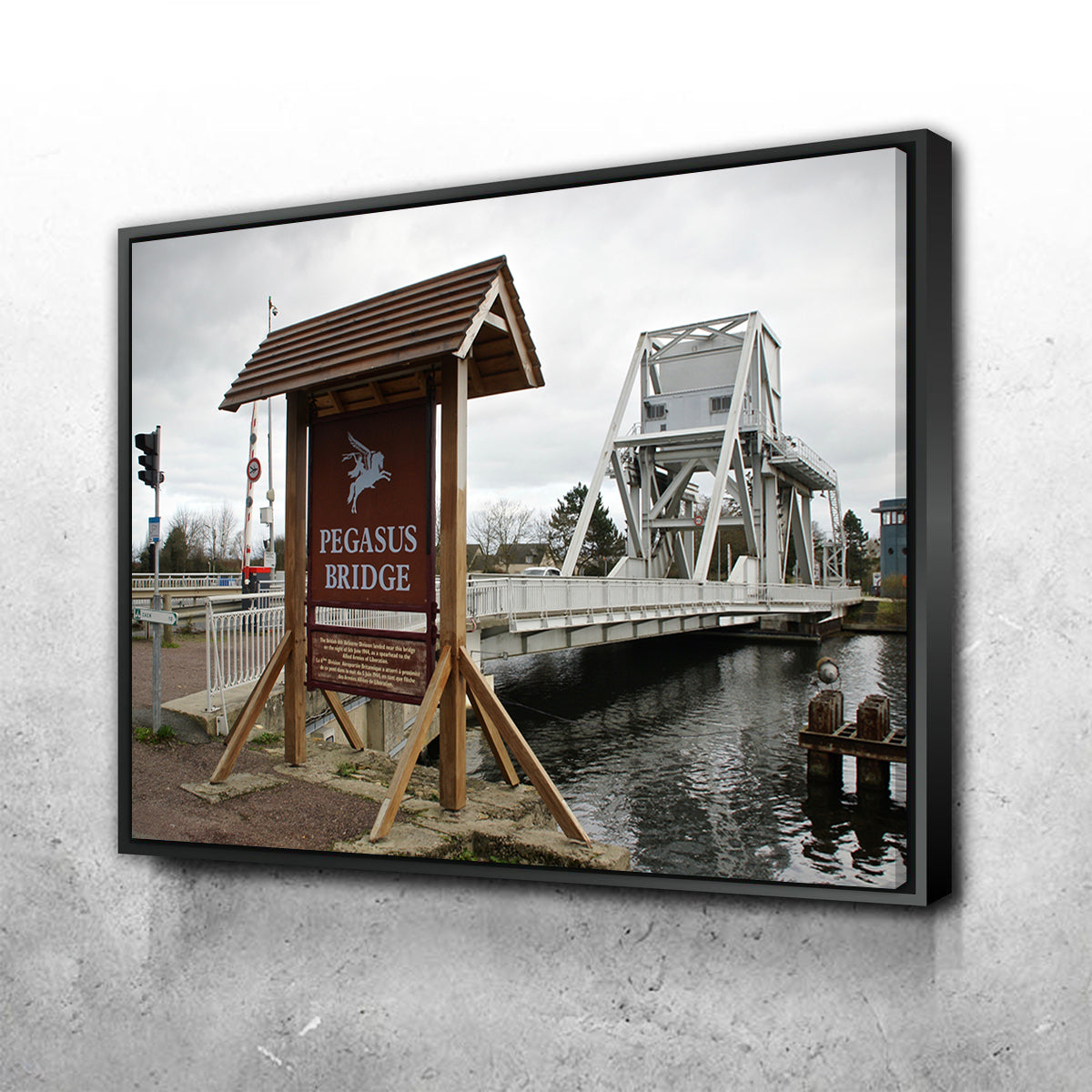 Pegasus Bridge Wall Art