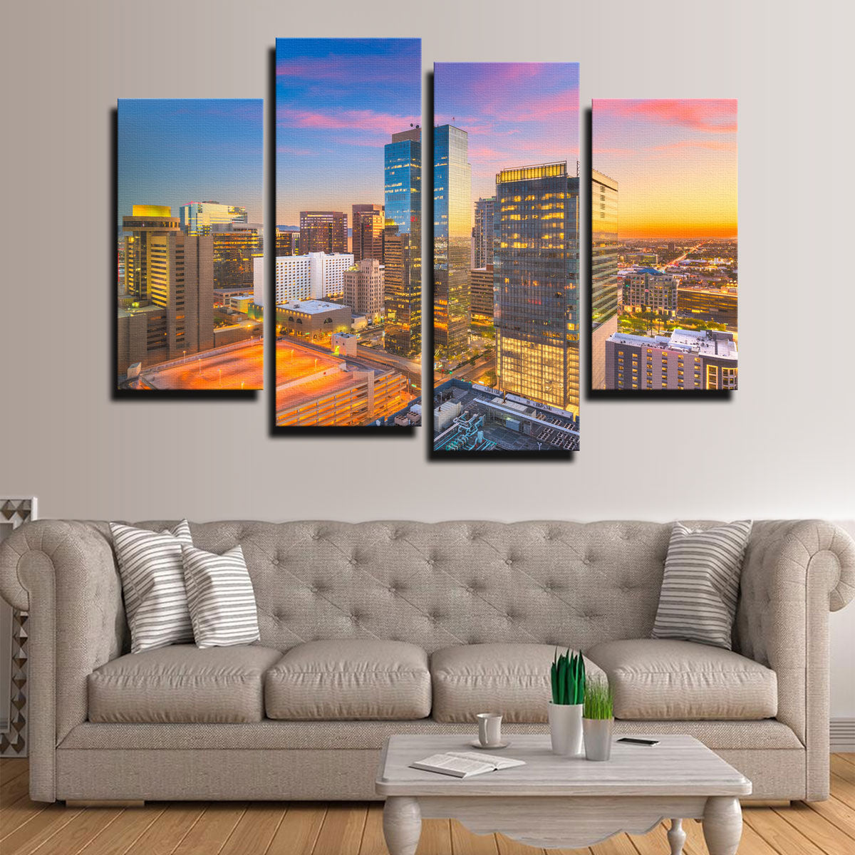 Phoenix Cityscape Wall Art