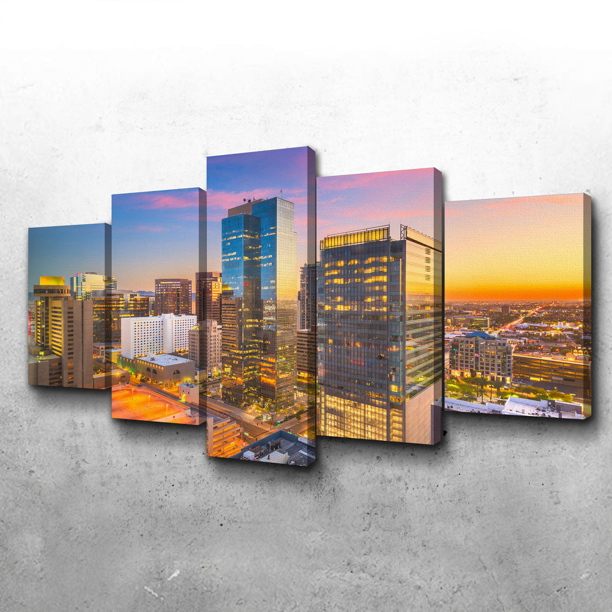 Phoenix Cityscape Wall Art