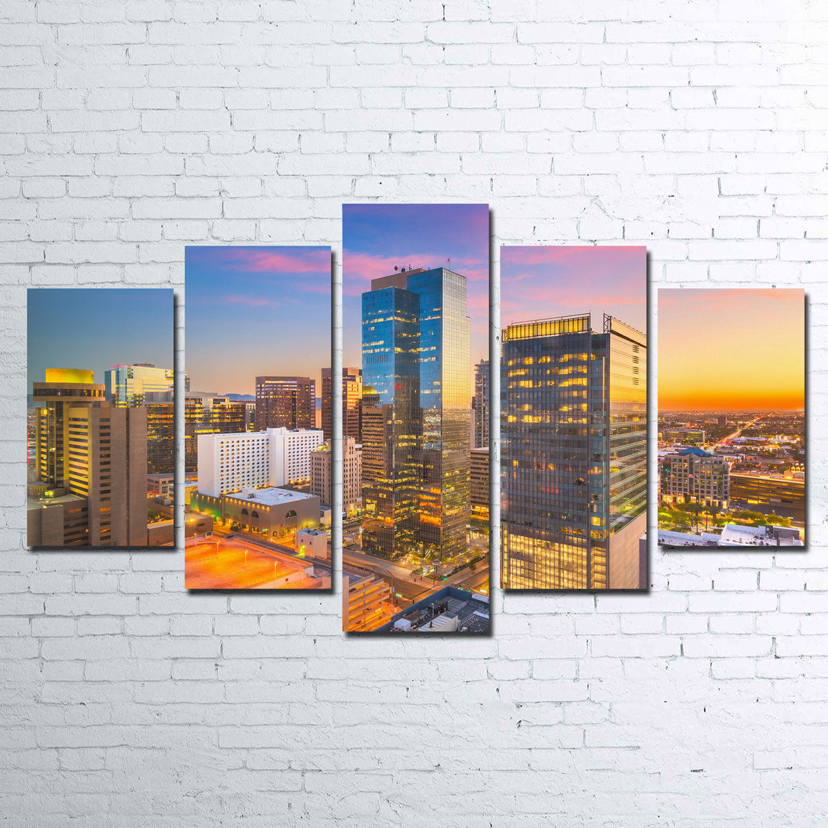 Phoenix Cityscape Wall Art