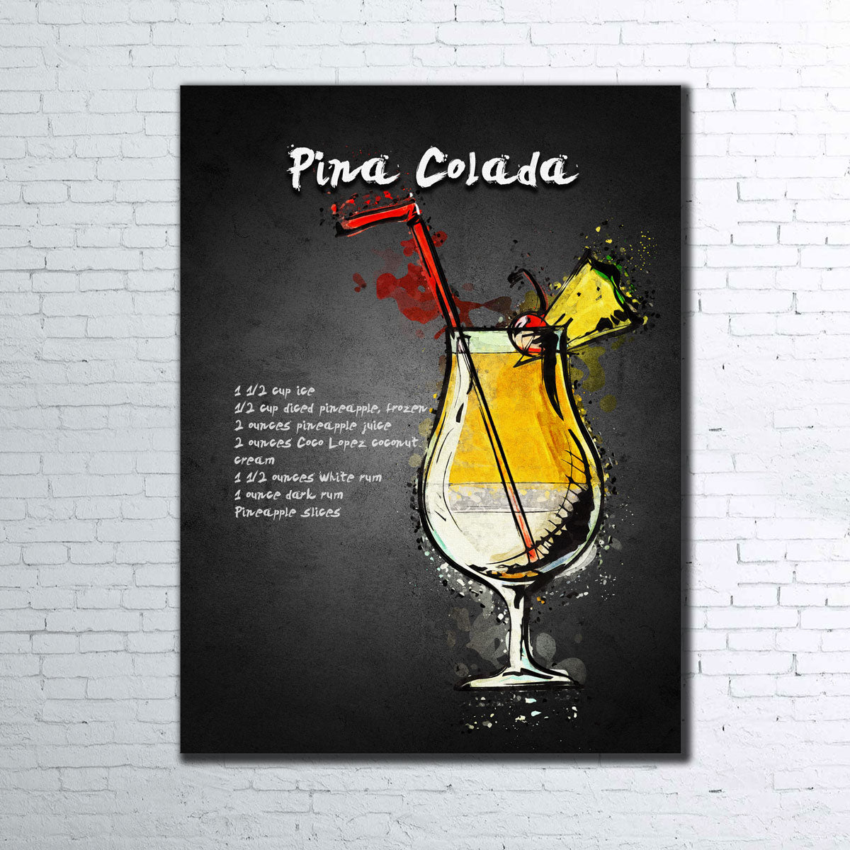 Pina Colada Wall Art