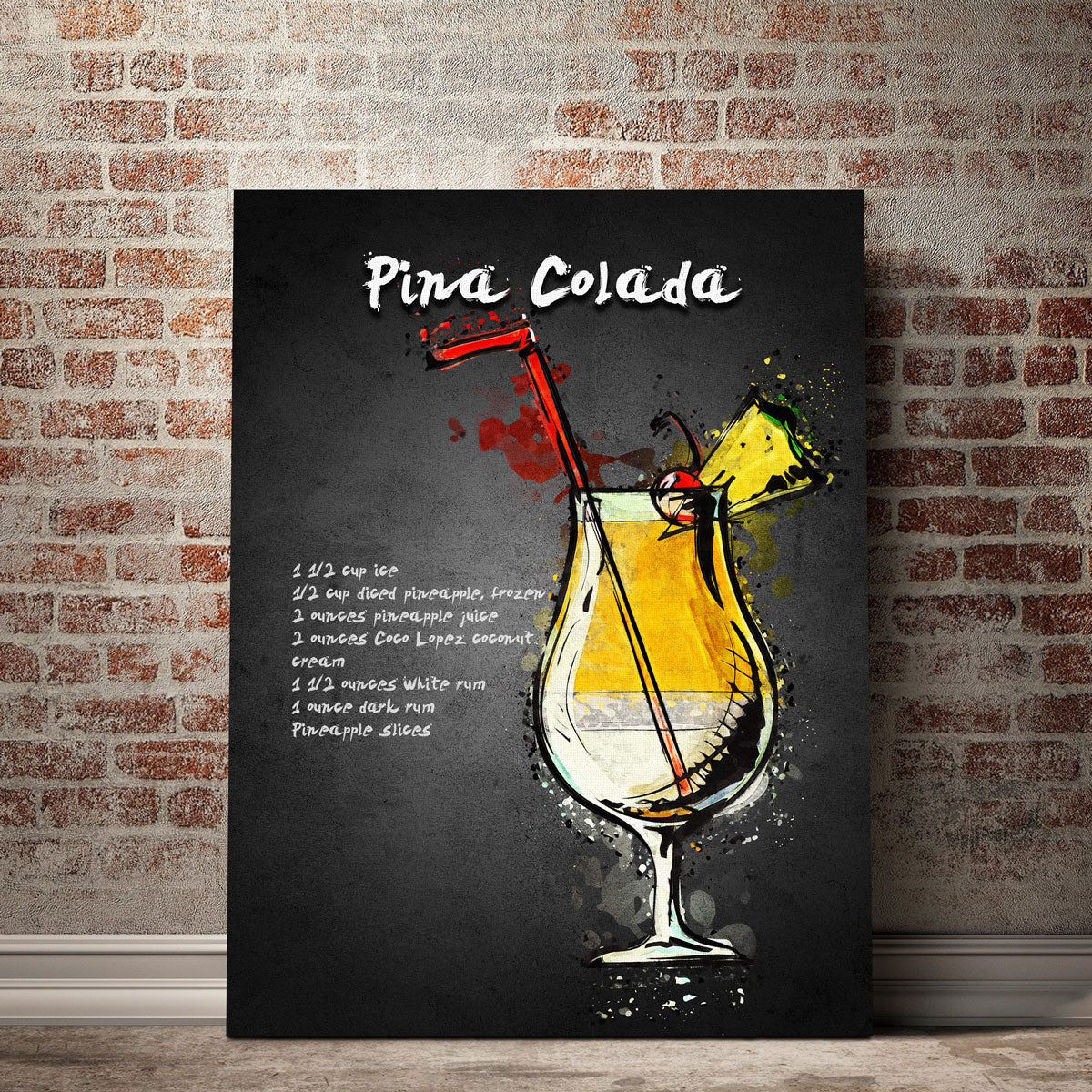 Pina Colada Wall Art