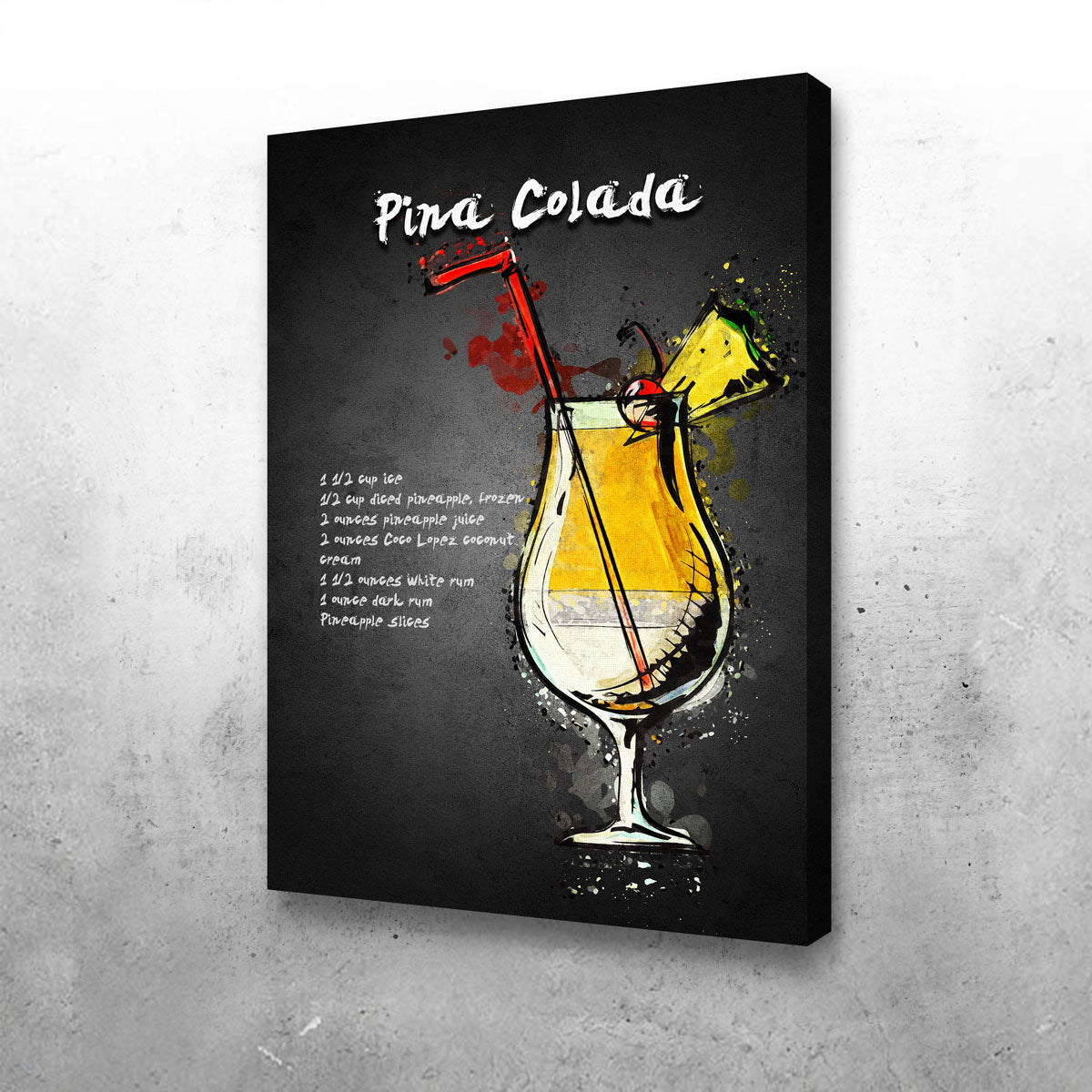 Pina Colada Wall Art
