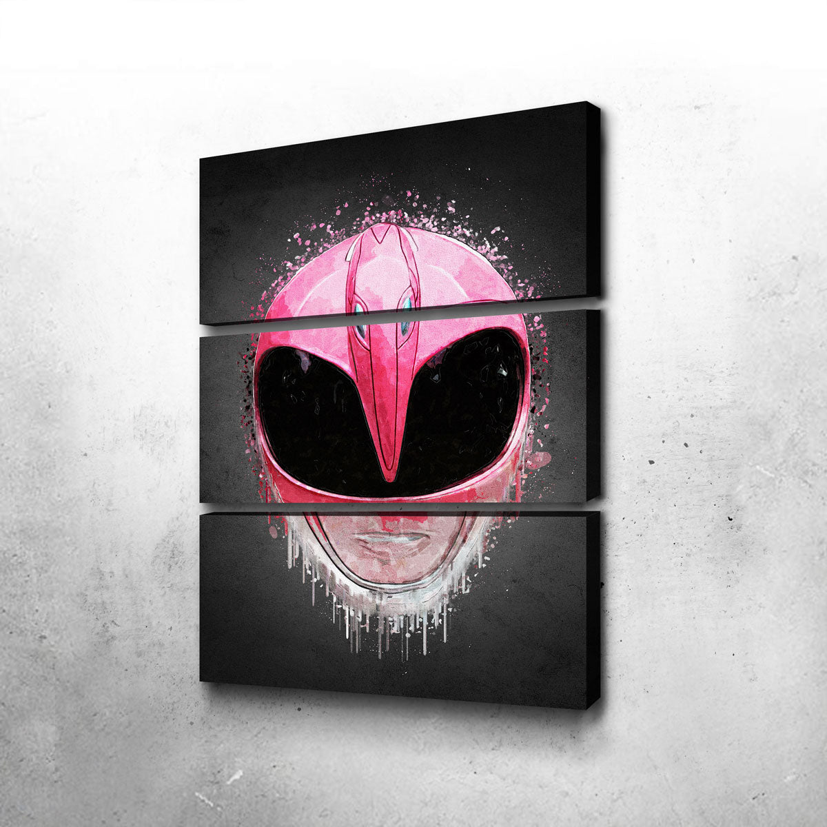 Pink Ranger Portrait Wall Art