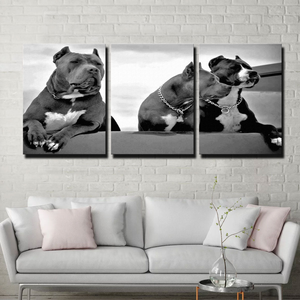 Pit Bulls Wall Art