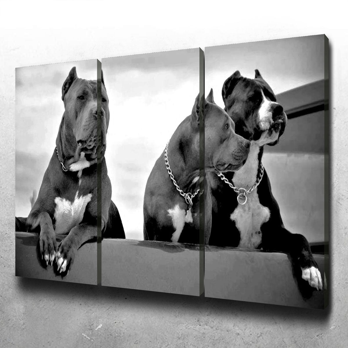 Pit Bulls Wall Art
