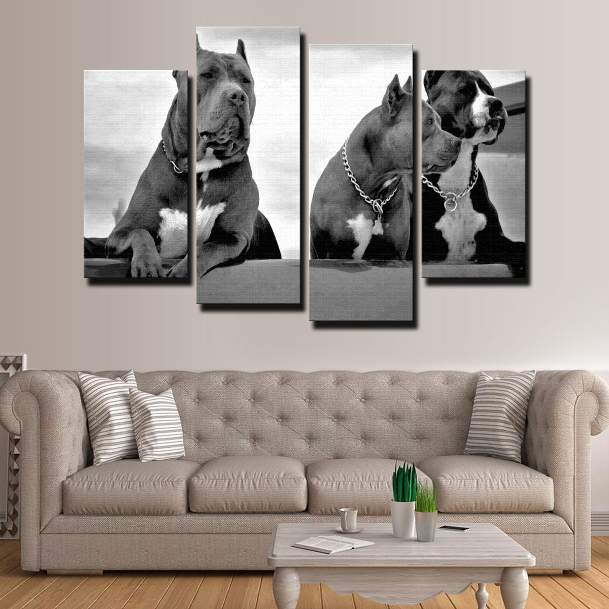 Pit Bulls Wall Art