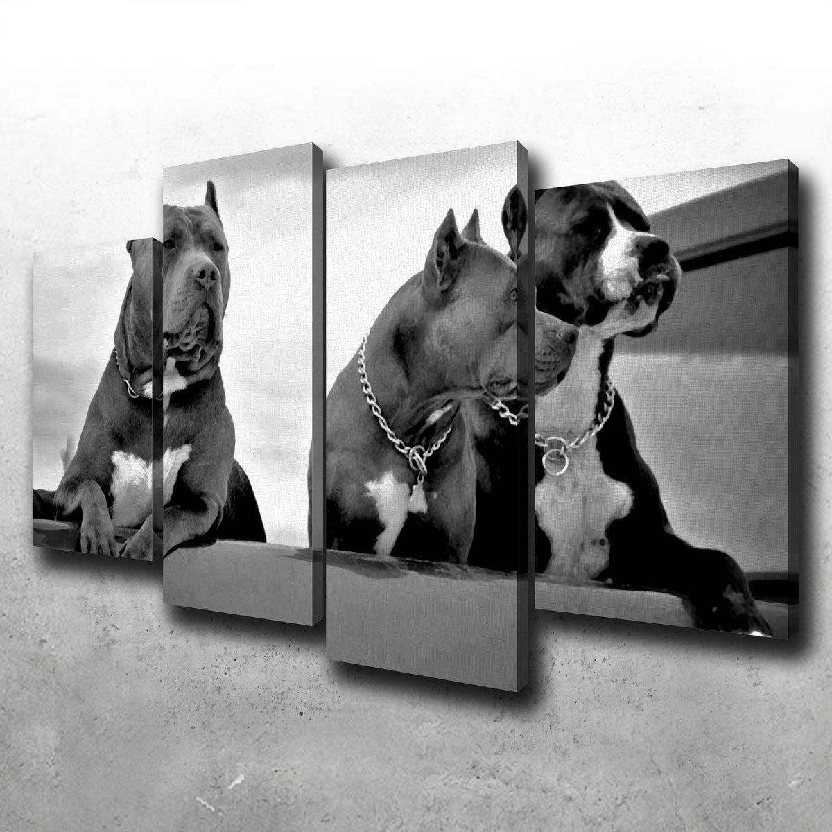 Pit Bulls Wall Art